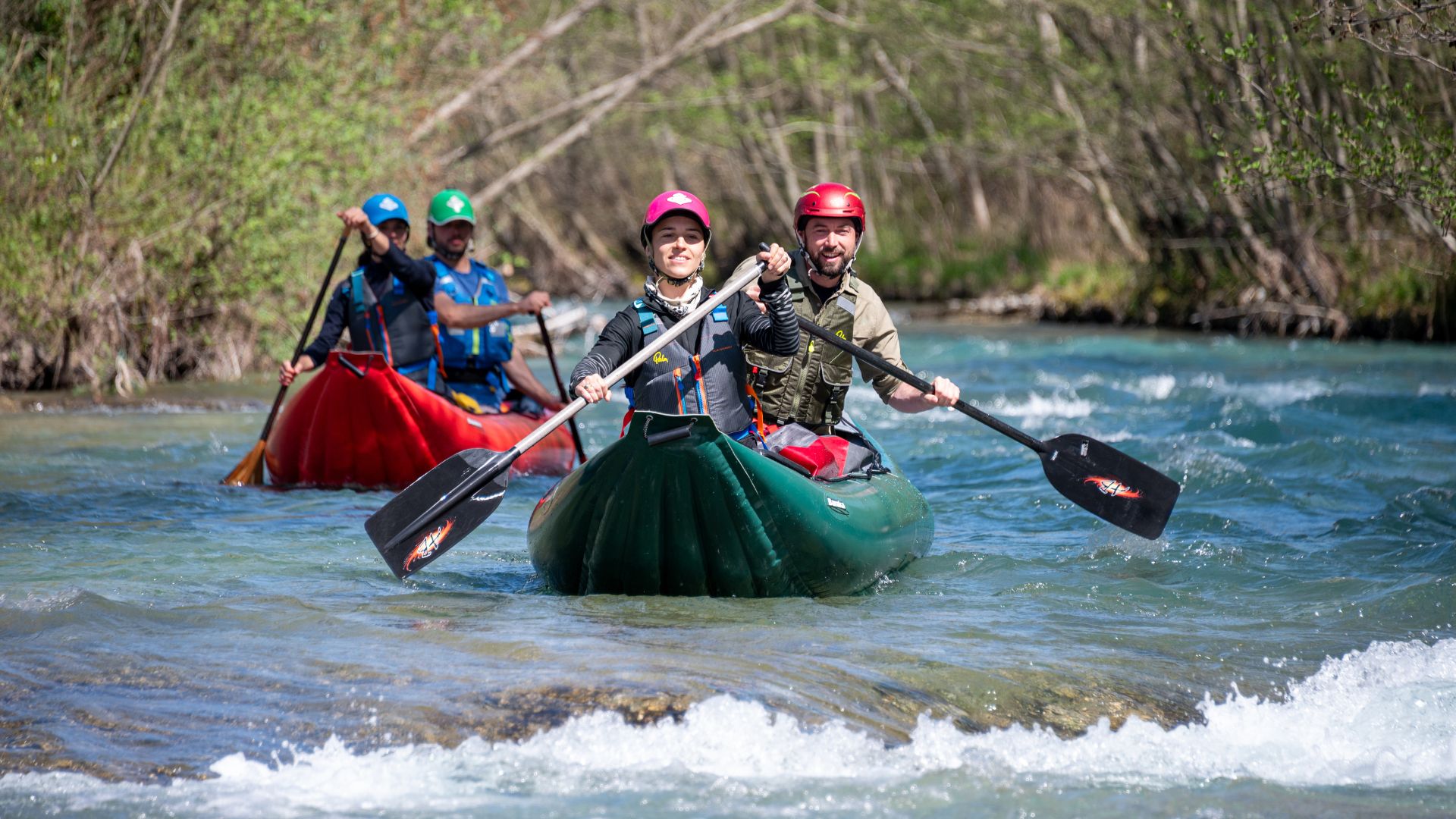 Gumotex BARAKA France couple 1 paddling
