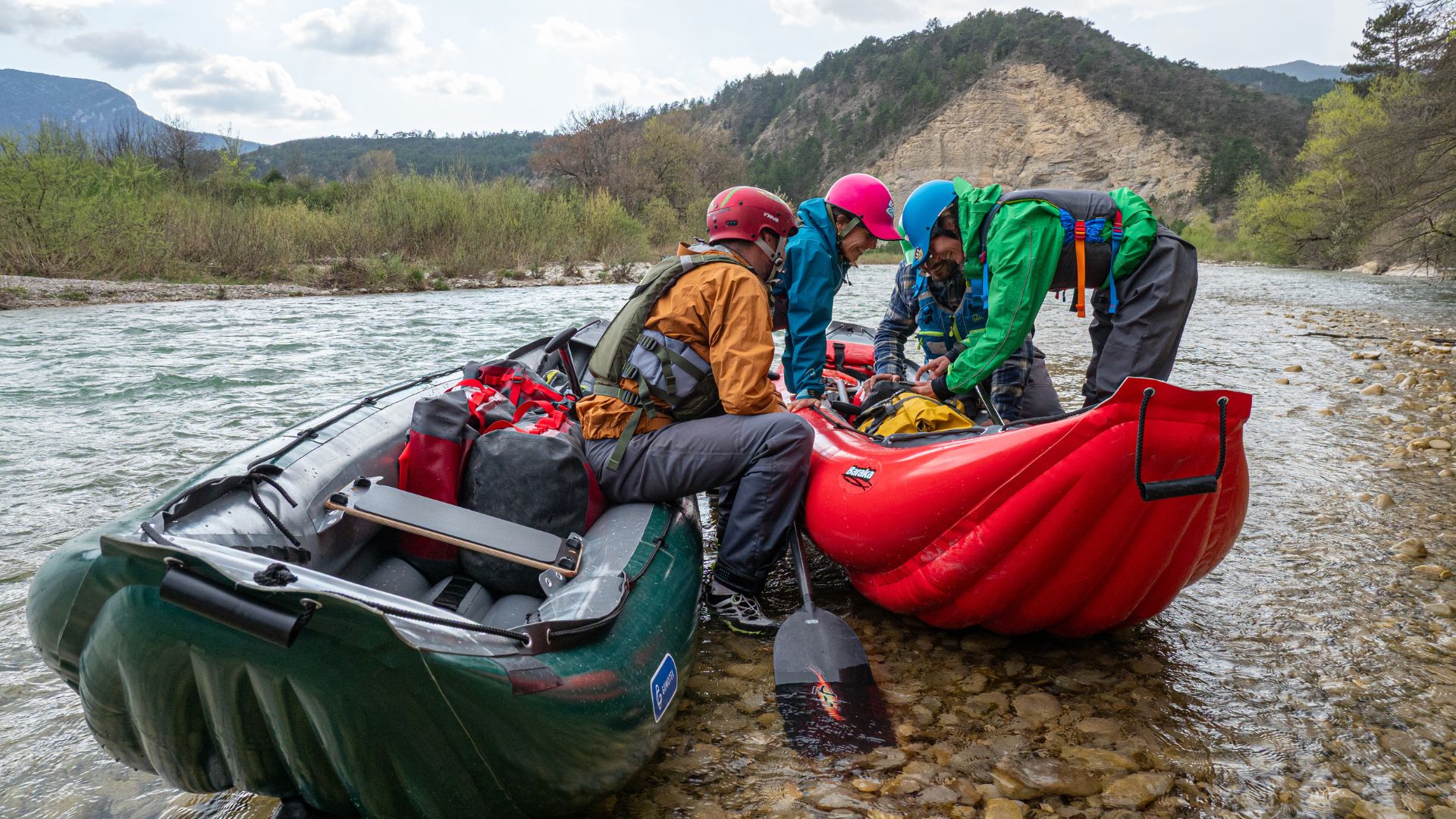 Gumotex BARAKA France preparing